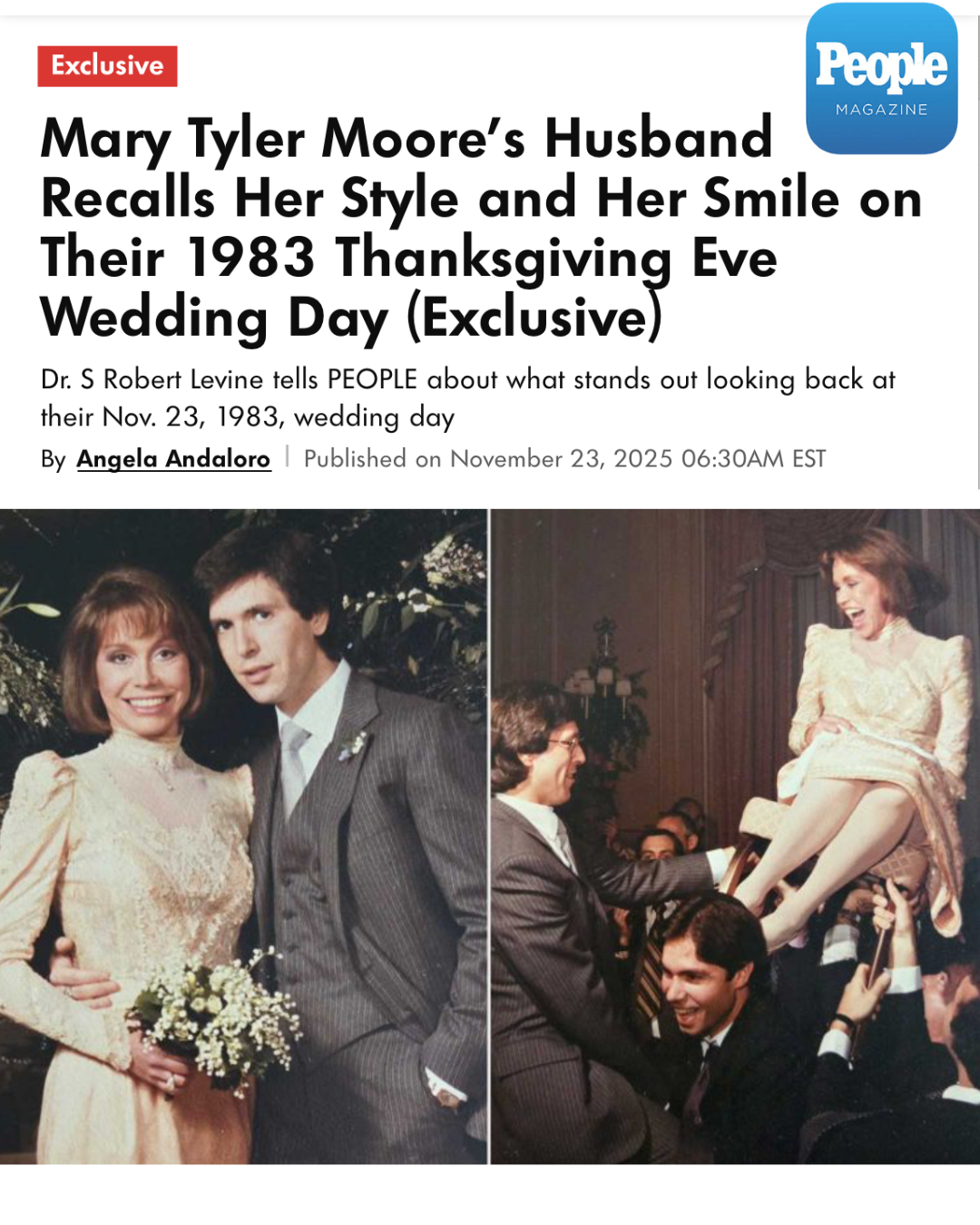 People Magazine 11/23/2025