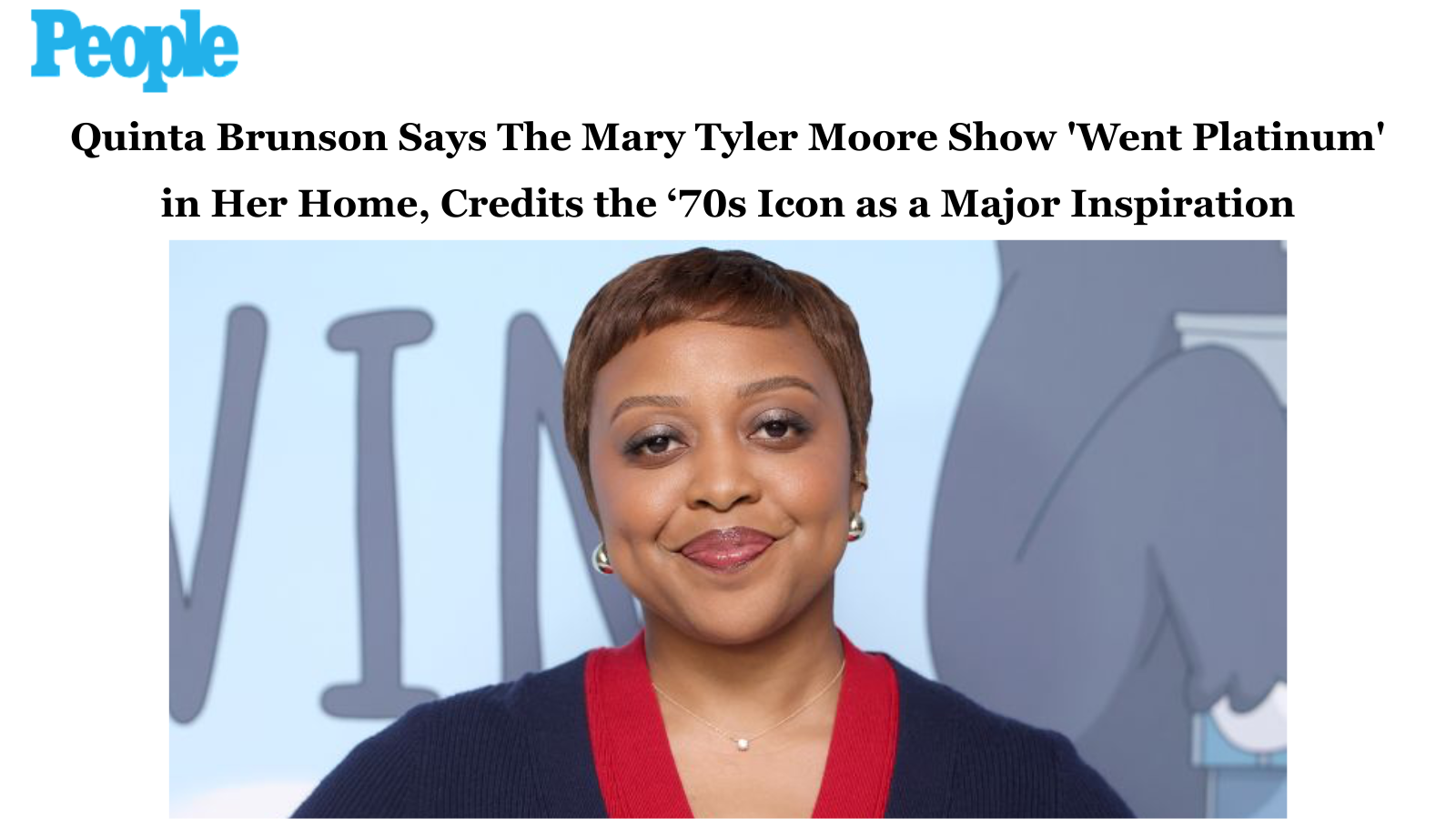 Quinta Brunson Says The Mary Tyler Moore Show 'Went Platinum' in Her Home, Credits the ‘70s Icon as a Major Inspiration