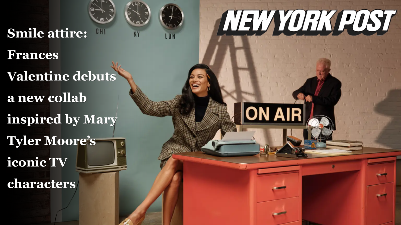 New York Post: Smile attire: Frances Valentine debuts a new collection inspired by Mary Tyler Moore