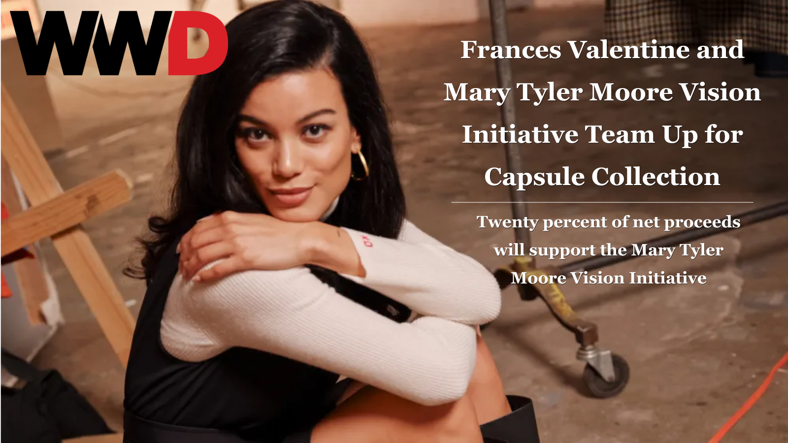 Women’s Wear Daily - Frances Valentine + Mary Tyler Moore Launch Capsule Collection